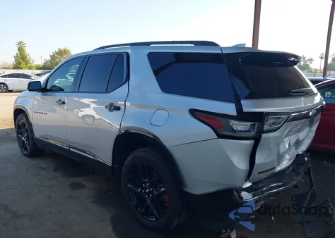 2021 Chevrolet Traverse Awd Premier из США, поврежденный, VIN 1GNEVKKW7MJ125203